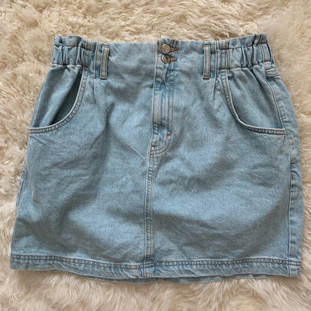 BNWT Denim mini skirt